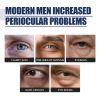 East Moon Men's Night Eye Firming Mask, Fade Out Fine Lines Eye Week Anti-Wrinkle Firming Skin Moisturizing Hydrating Eye Mask