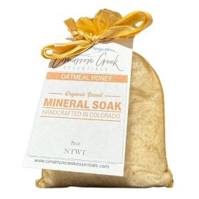 Oatmeal Honey Mineral Bath Salt Soak (size: 8oz)